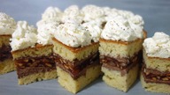 Ciasto Gracja.  Fantastyczne szybkie ciasto z jabłkami i przepysznym kremem  przepis na każdą okazję