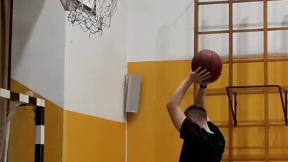 Dość ładny wsad #shorts #koszykówka #verticaljump