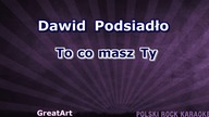 Dawid Podsiadło - To co masz Ty - z linią melodyczną ( karaoke )