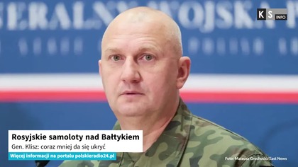 Rosyjskie samoloty nad Bałtykiem.  Gen.  Klisz: coraz mniej da się ukryć [KS Info]