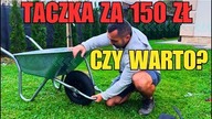 Taczka Hard Head 90 l z Juli za 150 zł: montaż i recenzja #bezawaryjnie #taczki #ogród