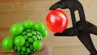 1000 DEGREE METAL BALL VS SLIME! 5 AWESOME EXPERIMENTS WITH RED HOT METAL BALL!