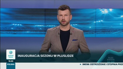 Polsat News - Początek Sportu z... Igorem Sokołowskim w roli prezentera (23. 10. 2023, 15:30)