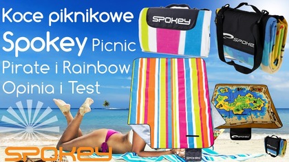 Koce piknikowe Spokey Picnic Pirate i Rainbow - Opinia