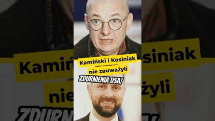Kamiński i Kosiniak nie zauważyli zdurnienia USA! #trump #kamiński #polityka #donaldtrump #putin