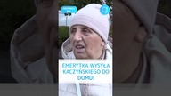 (Subskrybuj) Emerytka wysyła Kaczyńskiego DO DOMU! #shorts