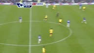 Premier League sezon 2010/2011 Everton - Arsenal INTERWENCJA FABIAŃSKIEGO nr. 1