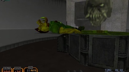 Duke Nukem 3D HRP: Suspended in air dead pig [Glitch]