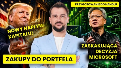 Darmowe dolary od Trumpa, perełki z GPW i moje zakupy spółki z sektora SaaS