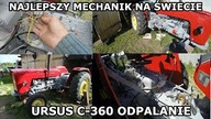 Ursus C 360 remont składanie, Rolnicy Szczybnicy i odpalanie Ursusa C 360