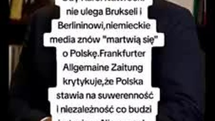 Szok! Niemiecka prasa zatroskana Polską! mp4 458x288