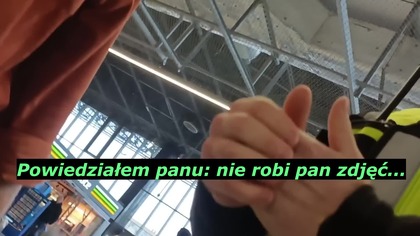Skandal na dworcu Warszawa Wschodnia! Ochrona DGP dojechała filmującego! Wyzywali zastraszali.  #222 (1080p 60fps H264-128kbit AAC)