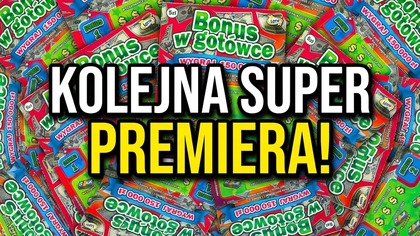 Zdrapki Lotto  NOWOŚĆ! 14 zdrapek Bonus w Gotówce!  Kolejna dobra premiera! 