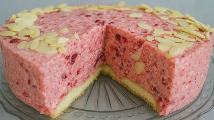 Ciasto Wiśniowe bez pieczenia  łatwy przepis szybki i pyszny