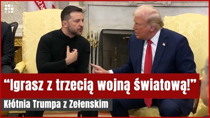 Kłótnia Trumpa z Zełenskim! Ostra wymiana zdań w Białym Domu | Gazeta.pl