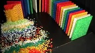 Scianki Zrobione z 30000 domino