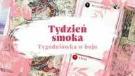 Smok, Japonia i Stamperia | Drugi tydzień marca w bullet journal | Weekly plan with me