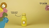 Termiczna butelka 350 ml - Dinozaur Trixie Baby