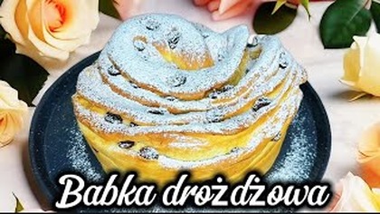 BABKA drożdżowa Cruffin - piękna, aromatyczna, miękka i puszysta Wyśmienita na Świąteczny stół