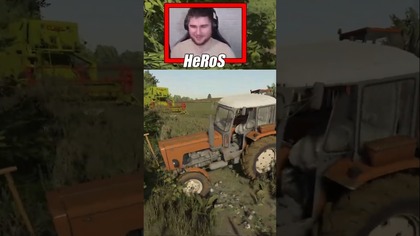 SĄSIAD UTKNĄŁ W ROWIE  #farming