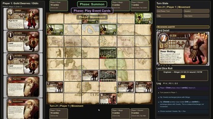 Summoner Wars 1st edition - Python Player Demo v31