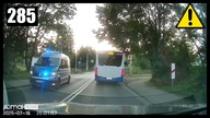 Przejazd przez tory na czerwonym świetle - karma