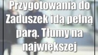 Przygotowania do Zaduszek idą pełną parą.  Tłumy na największej nekropolii
