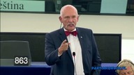 [LEKTOR PL] Janusz Korwin-Mikke: Kto daje zasiłki, ten ma krew na rękach 07.09.2015