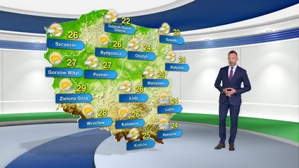 Prognoza pogody na TVN Meteo (23. 06. 2022)