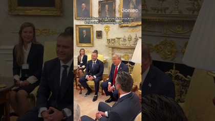 TRUMP O NAWROCKIM: CZŁOWIEK OGROMNEGO SUKCESU