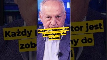 Każdy prokurator jest zobowiązany do odwagi! #Polska #polityka #prokuratura prok.  Blajerski