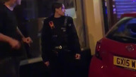 Efektowny wjazd Brytyjskiej policji