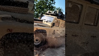 Off Road Rc Land Rover D130 Boom Racing #scalerc #boomracing #offroad