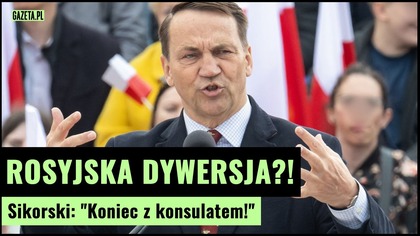 Sikorski uderza w Rosję.  Marywilska to był sabotaż? | Gazeta.pl