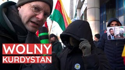 Wolny Kurdystan - RELACJA Z PROTESTU
