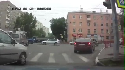 Kolejny zwykły dzień na Rosyjskich drogach