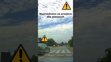 Wyprzedzanie na przejściu dla pieszych BMW #shorts #rikordwidjo