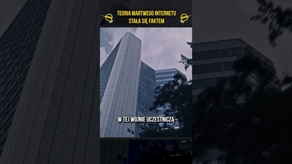 Teoria martwego internetu stała się faktem #ciekawostki #internet #media