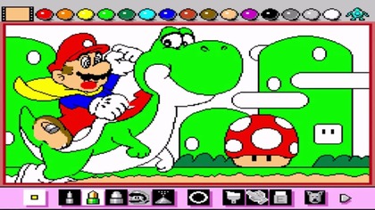 Mario Paint - przewodnik po grze (SNES) HD