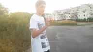 Niszcze jabłka- slowmotion i revers