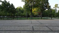 Widok na centrum Suwałk - Park Konstytucji.  12. 09. 2023.