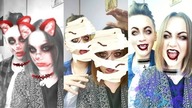 HALLOWEENOWE SELFIE Z KOREAŃSKIM SNAPCHATEM || Just Siblings!