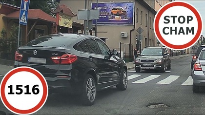Stop Cham #1516 - Niebezpieczne i chamskie sytuacje na droga