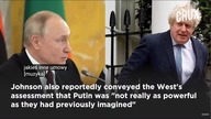 Putin tłumaczy się ...  napisy mieszane ...  ;) ...
