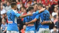 Arkadiusz Milik - pakuje gola Liverpoolowi (28.07.2019)