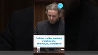 Sośnierz o kuriozalnej, zwiększanej inwigilacji Polaków #shorts