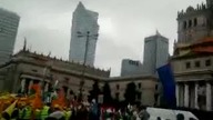 Protest ludzi pracy za PO.  Czy ktoś jeszcze pamięta?