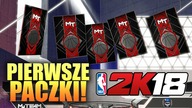 OTWIERAMY PIERWSZE PACZKI.  Czy warto?  NBA 2K18 MyTeam #04