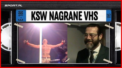 KSW 117 na VHS.  Idziemy na galę ze starym sprzętem.  Kamerujesz to?