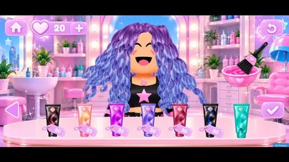 I think dyeing your hair in this game doesnt work #game #gaming #Roblox #Copy #Browsegamer #Shorts